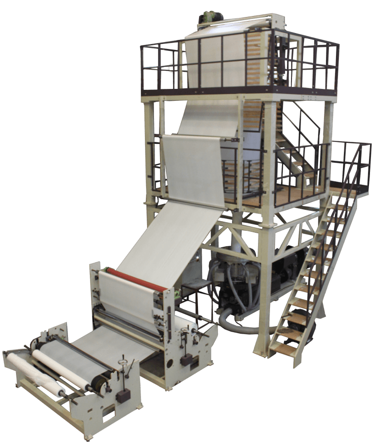 HDPE High Speed Mono Layer Film Blowing Machine